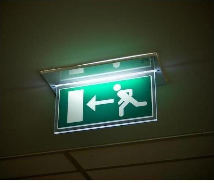 Commercial Exit Sign