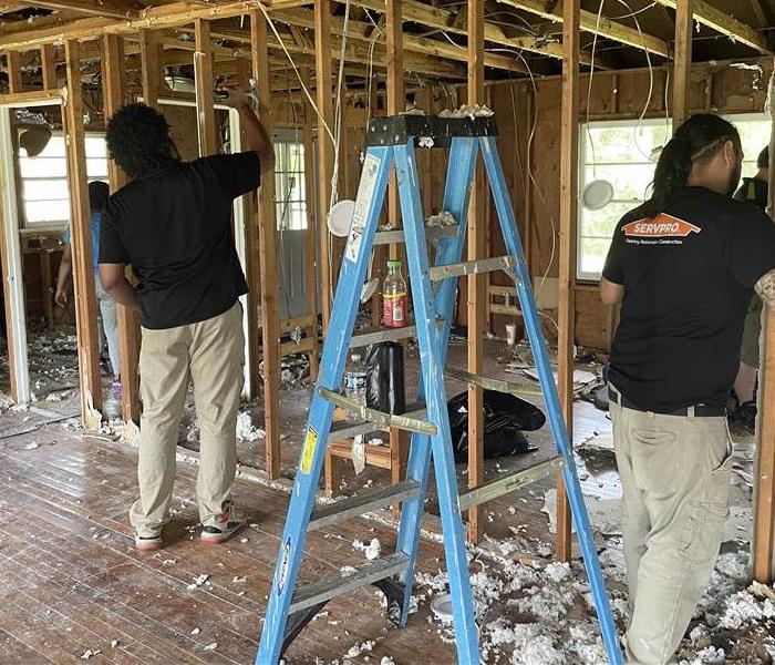 Fire damaged home receives restoration